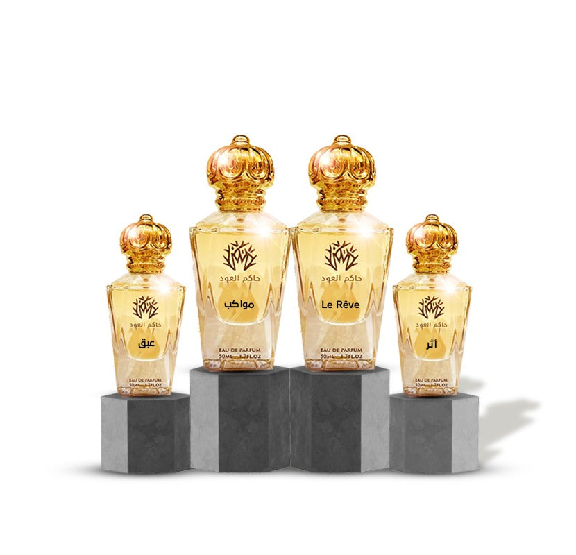 رباعية عطور العود الرسمية